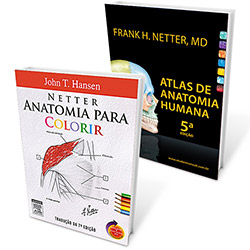 Kit Netter - Anatomia para Colorir, Atlas de Anatomia Humana