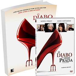 Kit o Diabo Veste Prada: Livro + DVD
