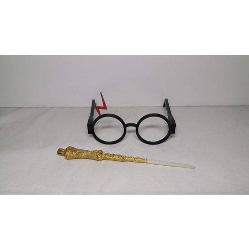 Kit Oculos e Varinha Harry Potter