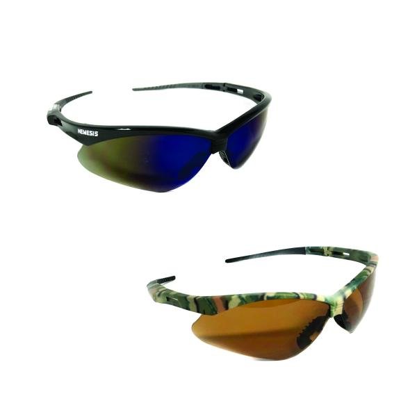 Kit 2 Óculos Proteção Nemesis Camuflado Lentes Marrom Esportivo Balístico Paintball Resistente a Impacto Ciclism - Jacksons