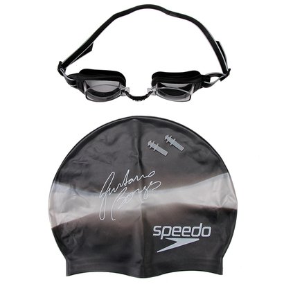 Kit Óculos + Touca Speedo + Protetor de Ouvido Swim Kit 3.0