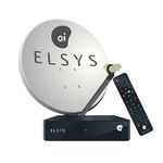 Kit OI TV Livre 75 Monoponto - com 1 Receptor - Elsys