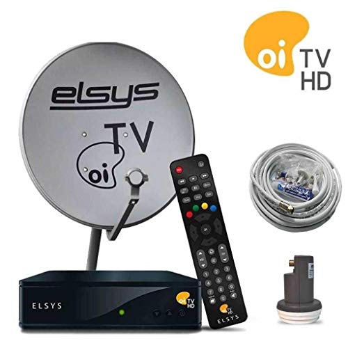 Kit Oi TV Livre Digital HD ELSYS Completo para Instalação