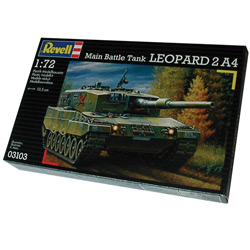 Kit P/ Montar Militaria Leopard 2A4 - 99 Peças - Revell