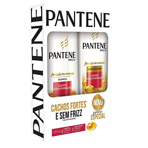 Kit Pantene Shampoo + Condicionador 175ml Cachos Hidra-Vitaminados