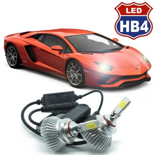 Kit Par Lâmpada Super Led Automotiva Farol Carro 3D HB4 9006 8000 Lumens 12V 24V 6000K - S/m