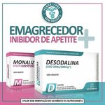 Kit para Emagrecer Perder Peso Desodalina 60 Caps + Monaliz 30 Comprimidos - Sanibrás