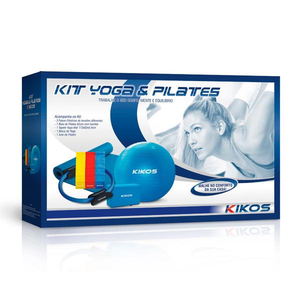 Kit para Exercício Físico Yoga e Pilates Kityopilkikos Kikos