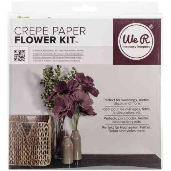 Kit para Fazer Flores WER419 Marrom
