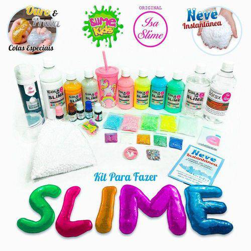 Tudo sobre 'Kit para Fazer Slimes Premium'