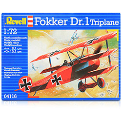 Kit para Montar Fokker Dr. 1 Triplane 1/72 - Revell