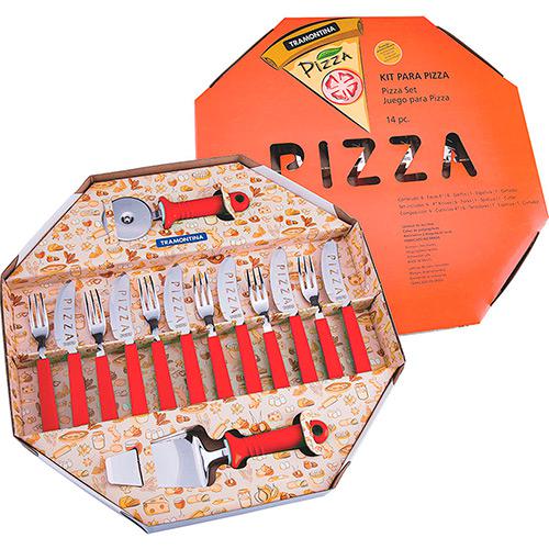 Tudo sobre 'Kit Para Pizza Vermelho 14pc 10,0 1 56,48 62,13'