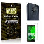 Kit Película de Lente Câmera Anti Risco + Película de Vidro Motorola Moto G6 Plus - Armyshield