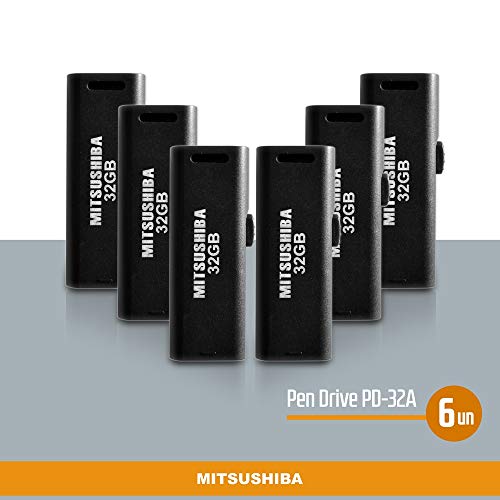 Tudo sobre 'Kit Pen Drive 32GB 6pcs Mitsushiba'