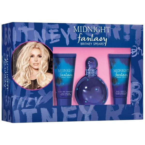 Kit Perfume Britney Spears Midnight Fantasy - Feminino - (3 Unidades)