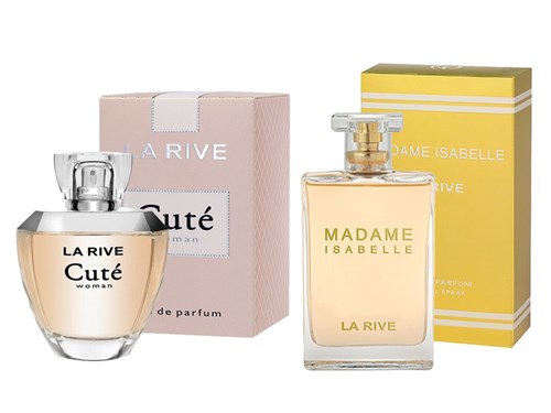 Kit Perfume Cuté 100Ml Madame Isabelle 90Ml La Rive