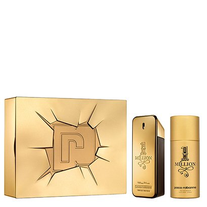Kit Perfume Masculino One Million Paco Rabanne Eau de Toilette 100ml + Desodorante 150ml