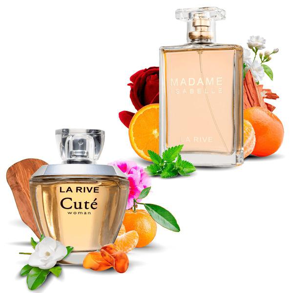 Kit 2 Perfumes La Rive Cuté 100ml + Madame Isabelle 90ml