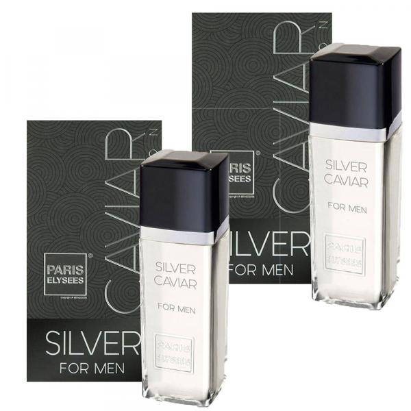 Kit 2 Perfumes Paris Elysees - Silver Caviar