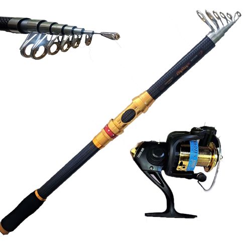 Tudo sobre 'Kit Pesca Alto Mar Vara 4,50 Mt 36 Lbs Molinete 10 Rol. Luxo'