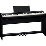 Kit Piano Digital FP-30-BK Completo Com Pedal e Estante - Roland