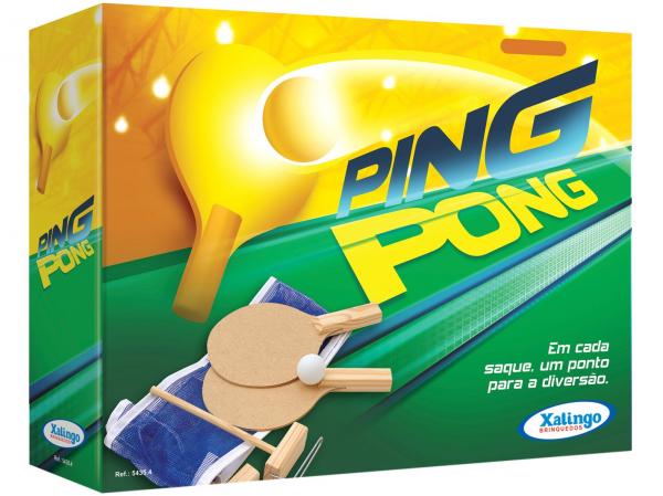 Tudo sobre 'Kit Ping Pong 4 Peças - Xalingo'