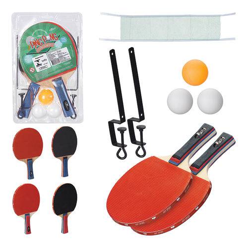 Kit Ping Pong Tênis de Mesa - Zein