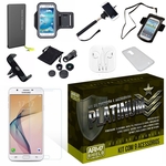 Kit Platinum Samsung Galaxy J7 Prime com 9 Itens - Armyshield