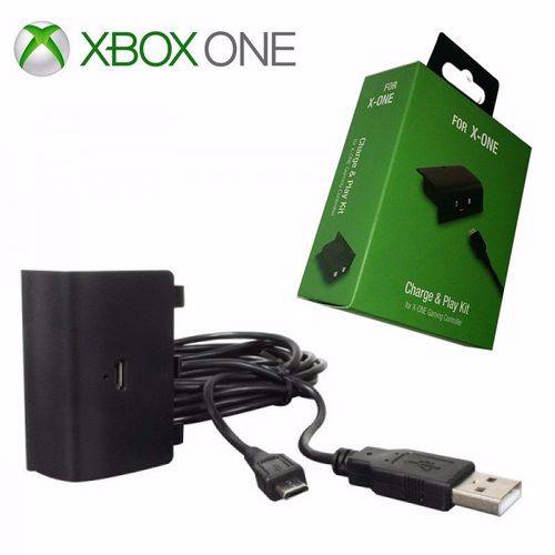 Tudo sobre 'Kit Play And Charge Bateria Controle Xbox One + Cabo USB'