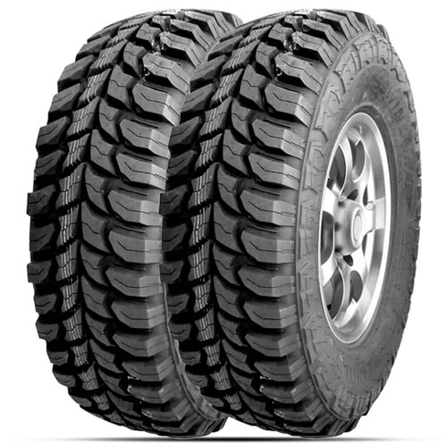 Kit 2 Pneu Linglong 35X12.50R17lt 10Pr 121Q Crosswind M/T