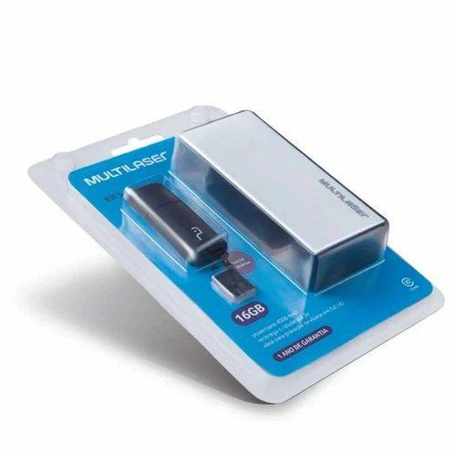 Kit Power Bank 4000 MAh Pendrive Cartão de Memória Micro SD Classe 10 16GB Multilaser MC220