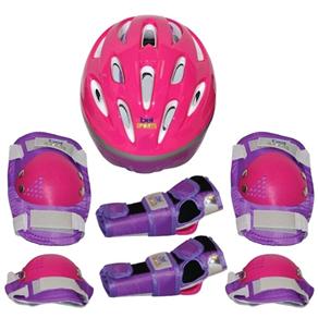 Kit Proteção 7 Itens Skate Rollers Bicicleta Patins