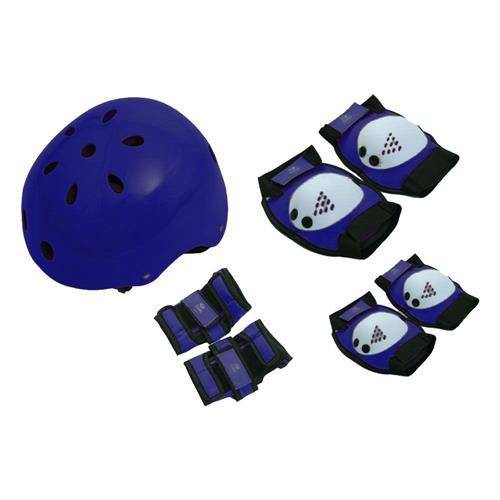 Kit Proteção Radical Azul Escuro Premium G Bel Sports