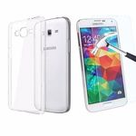 Kit Proteção Samsung Galaxy Gran Prime G530 Capa em Tpu e Película de Vidro Temperado