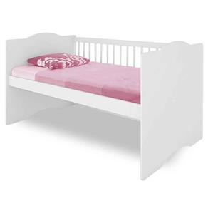 Berço e Mini Cama - 3 em 1 - Alegria - Branco - Canaã Móveis