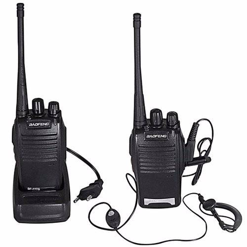 Kit Radio Comunicador Walk Talk Baofeng Bf-A5  Fone Ouvido