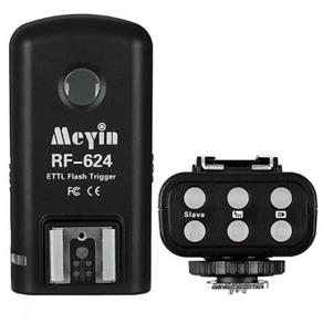 Kit Rádio Flash Meyin Rf-624 Wireless I-Ttl para Nikon