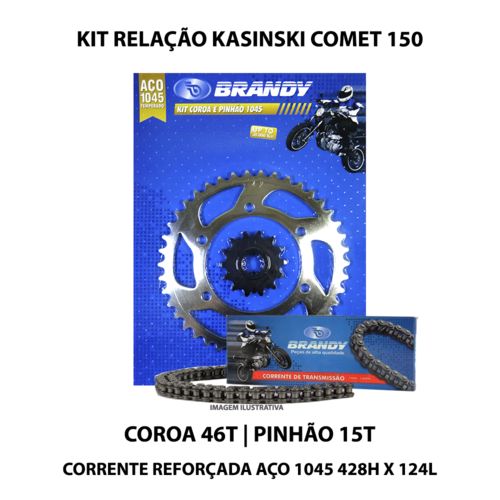 Kit Relação Brandy Kasinski Comet 150