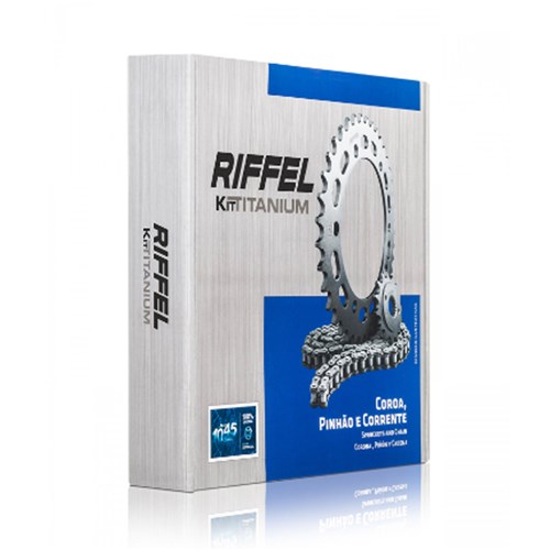 Kit Relação Nxr 150 Bros com Retentor - Riffel