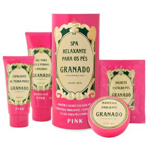 Tudo sobre 'Kit Relaxante para os Pés Granado Pink'