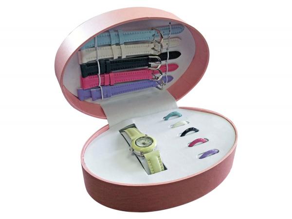 Kit Relógio com 6 Pulseiras MODEL 8 - Shiny Toys