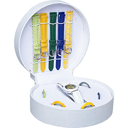 Kit Relógio Infantil Shiny Toys Troca Pulseiras GS2025C
