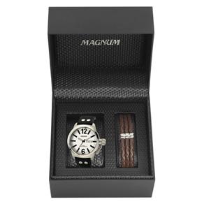 Kit Relógio Magnum Masculino - MA31524D