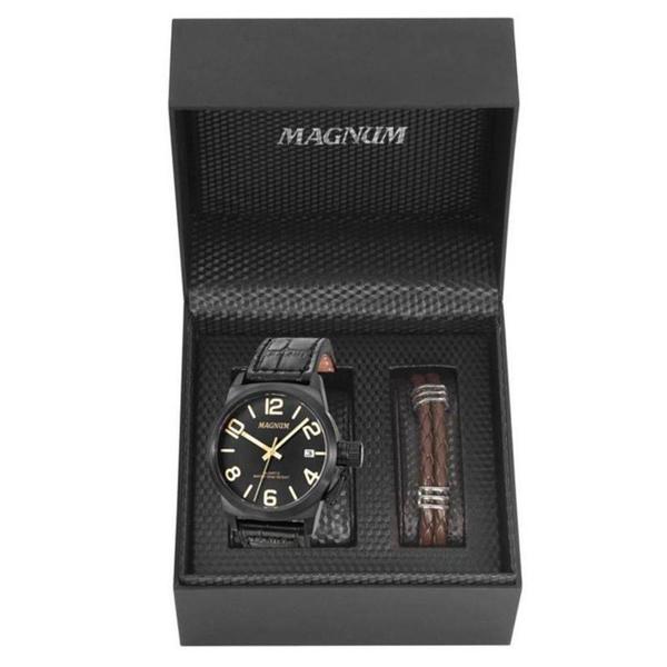 Kit Relógio Magnum Masculino - MA33424C