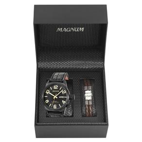 Kit Relógio Magnum Masculino - MA33399C