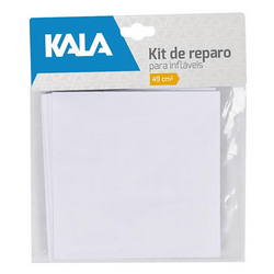 Kit Reparo para Piscina Inflável com 10 Adesivos - Kala