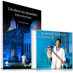 Kit Roberto Carlos em Jerusalém: CD Duplo + Livro