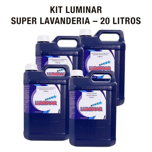Kit Sabão Líquido LUMINAR Super Lavanderia (Leve Mais por Menos)