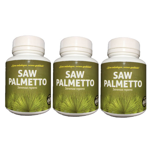 Kit 3 Saw Palmetto - Natu Vitty - 60 Capsulas