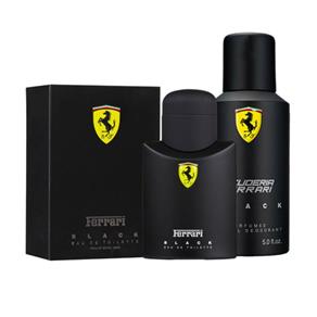 Tudo sobre 'Kit Scuderia Ferrari Black Masculino EDT 75 Ml + Desodorante 150 Ml'